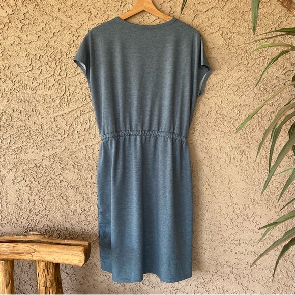 SOFT CASUAL EVERYDAY Dress with Pockets + Elastic Waist - Picture 10 of 12